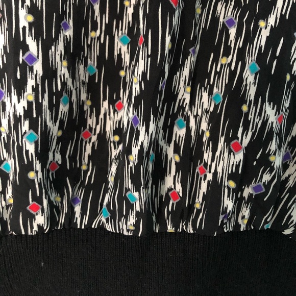 Vintage Petite Notions Shirt Fun Unique Funky - Picture 3 of 4